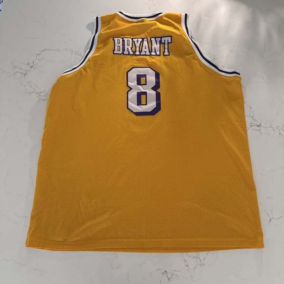 Vintage NBA Nike Rewind Los Angeles Lakers Jersey #8 Kobe Bryant Size 4XL + 2 - Picture 8 of 12